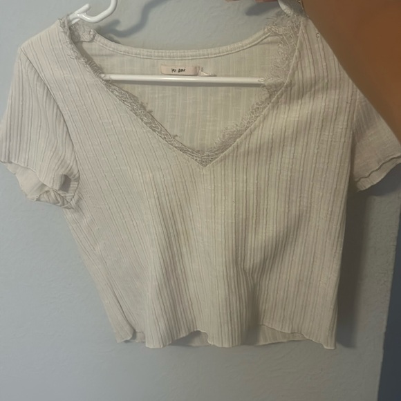 White short sleeve blouse - Picture 1 of 1